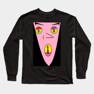 Pink face Long Sleeve T-Shirt